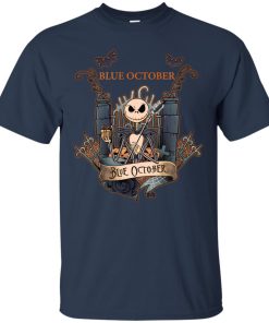 Jack Skellington Blue October T shirt, Ls, Hoodie Jack Skellington Blue October T shirt, Ls, Hoodie