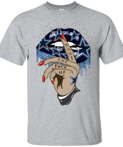 Cowboy sexy lip Shut the fuck up t shirt, long sleeve, hoodie