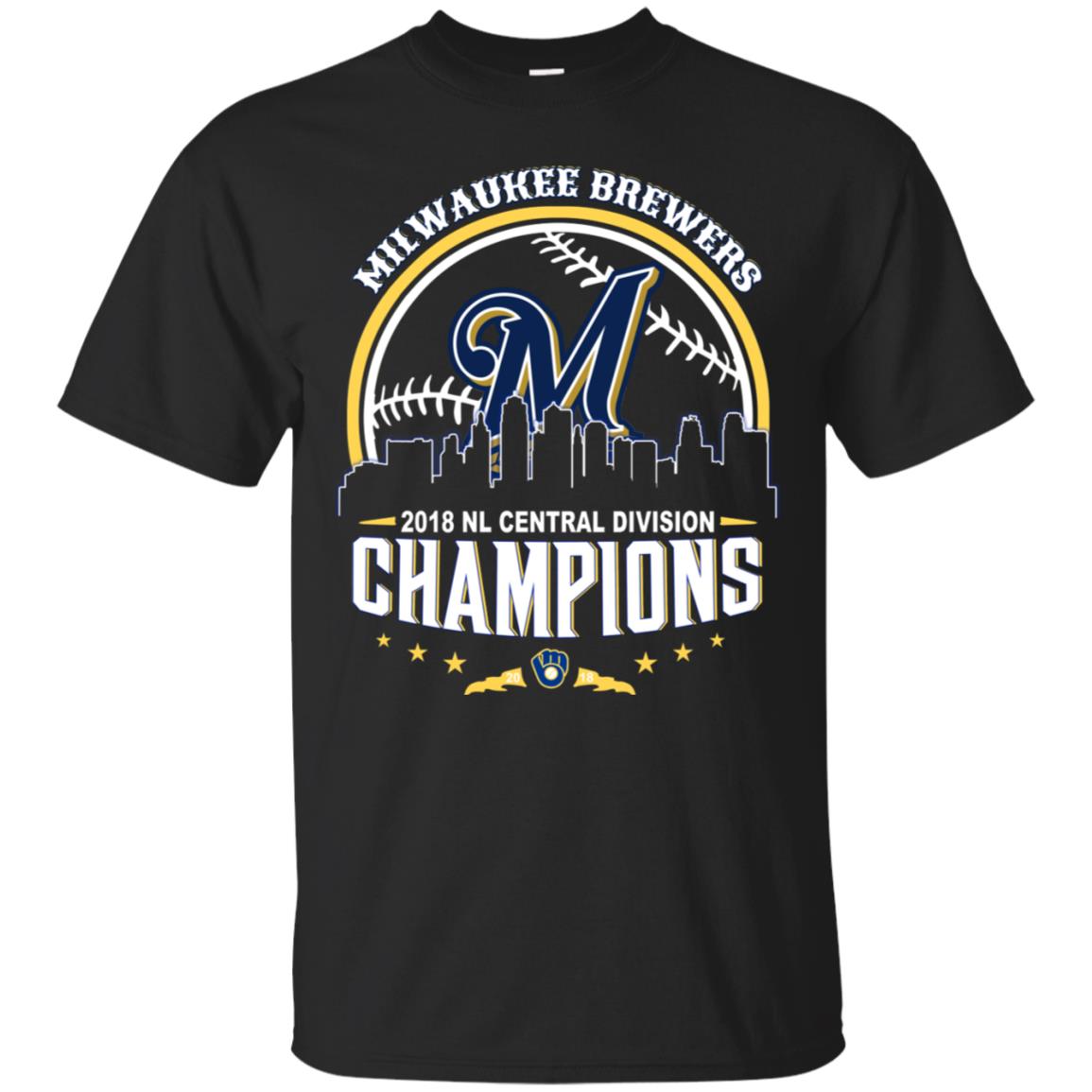 Milwaukee Brewers 2018 Nl Central Division Champions T shirt, Ls ...