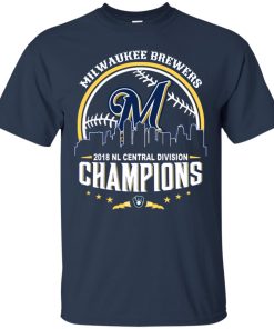 Milwaukee Brewers 2018 Nl Central Division Champions T shirt, Ls, Hoodie Milwaukee Brewers 2018 Nl Central Division Champions T shirt, Ls, Hoodie