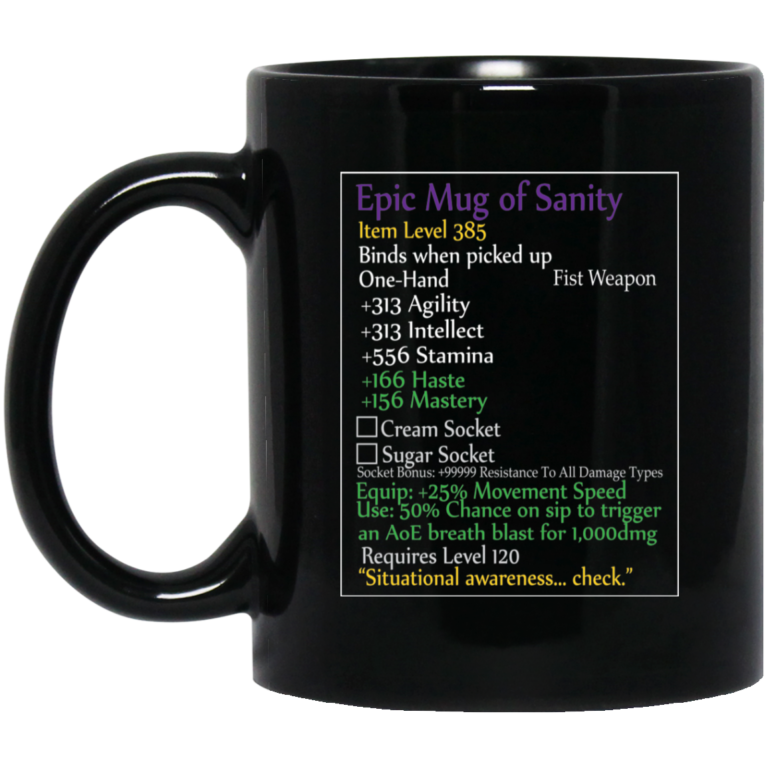 Epic mug of sanity mugs
