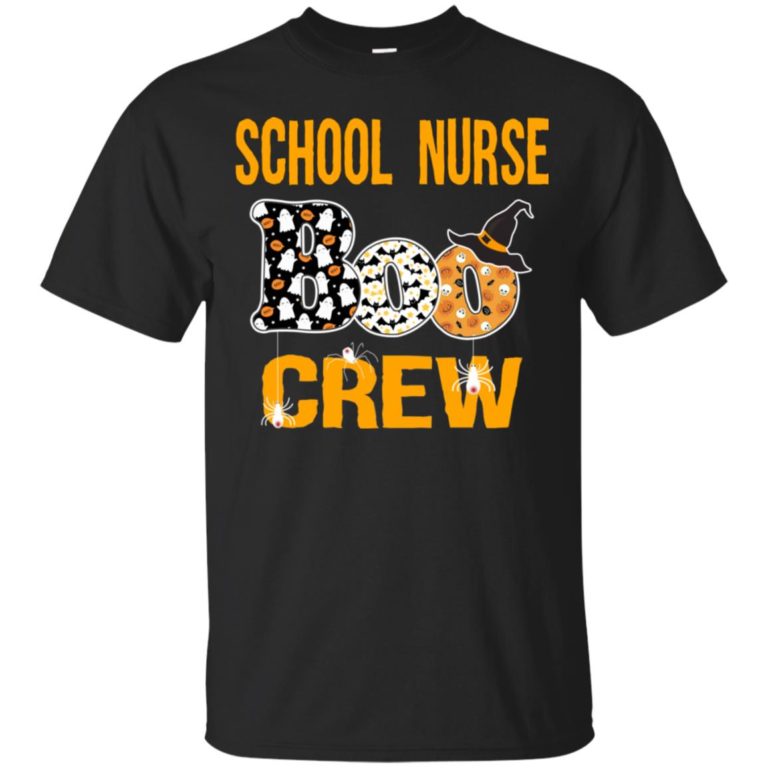 School nurse boo crew T shirt, Ls, Hoodie