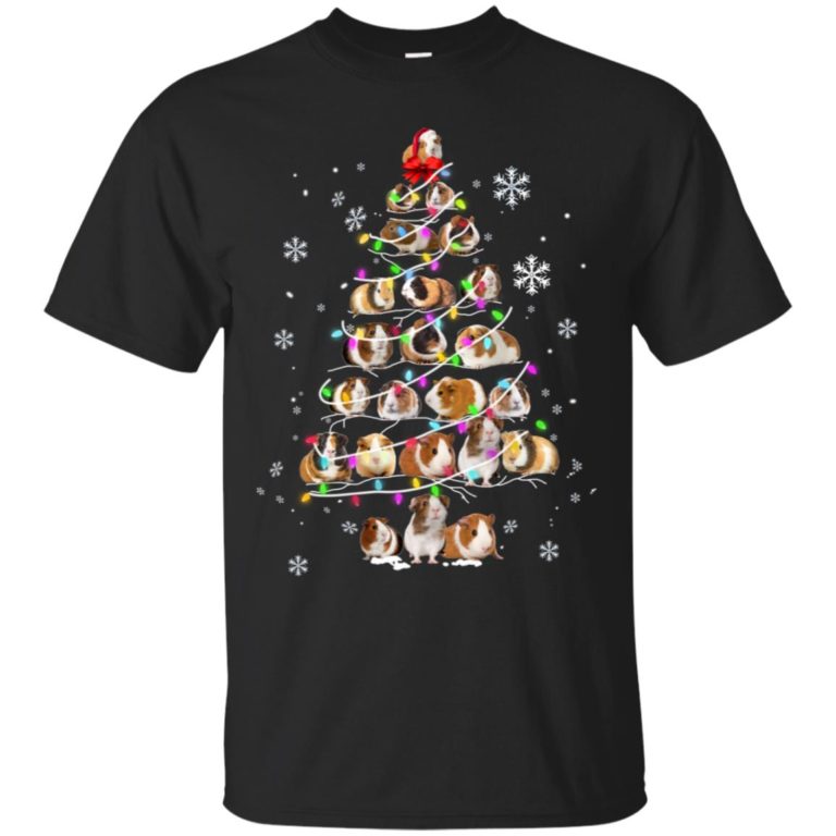 Guinea Pig Christmas Tree T shirt, Ls, Sweater