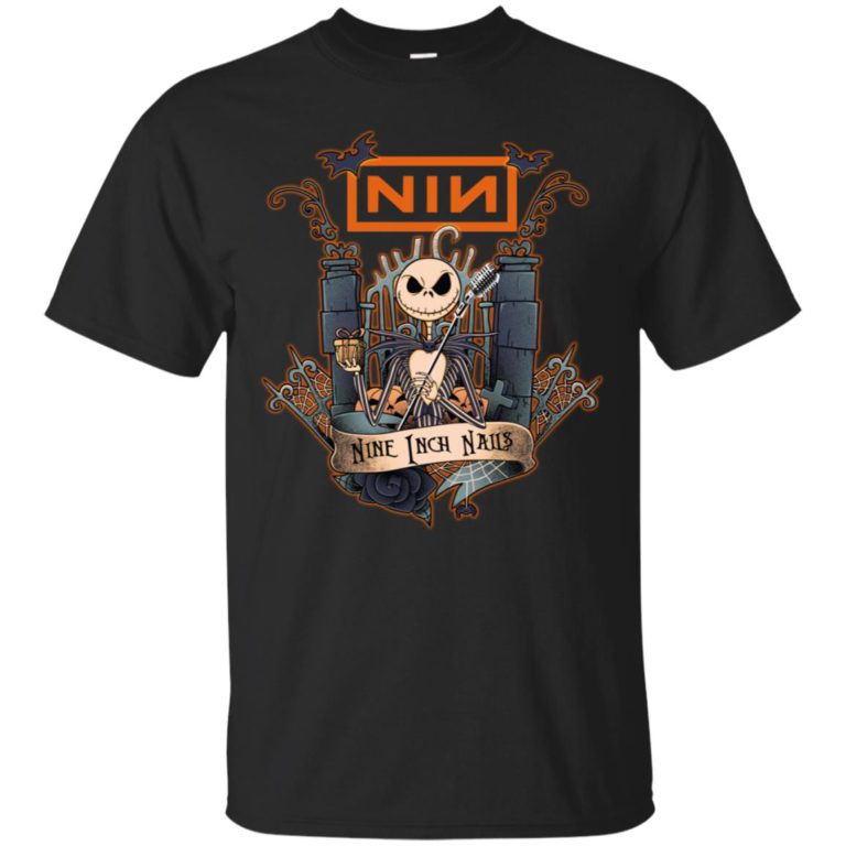 Jack Skellington Nine Inch Nails T shirt, Ls, Sweatshirt