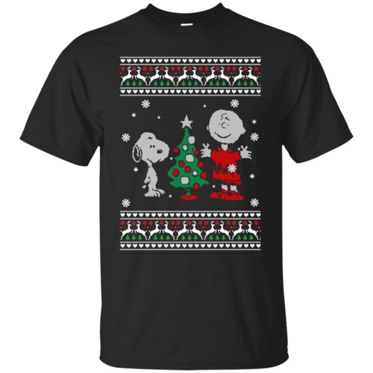 Snoopy and Peanuts Christmas T shirt, Ls, Sweatshirt