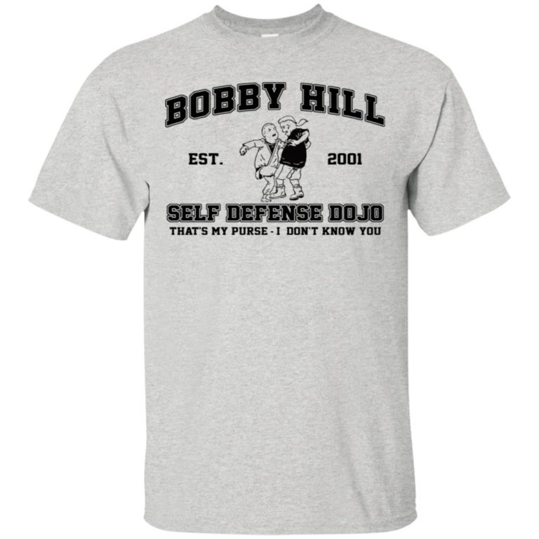 Bobby Hill Self Defense Dojo T shirt, Ls, Hoodie