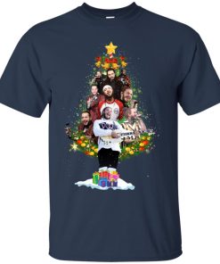 Post Malone Christmas Tree T shirt, Ls, Sweatshirt
