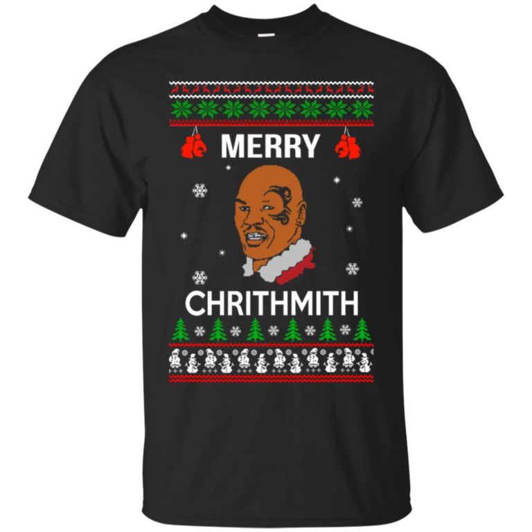 Merry Chrithmith Mike Tyson Ugly Christmas Sweater