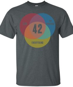 Life, the Universe & Everything – Life Meaning is 42 T shirt, Ls, Hoodie