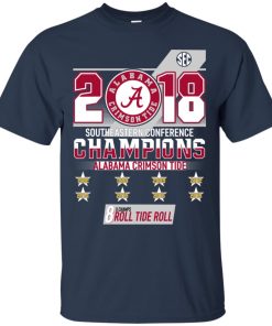Alabama Crimson Tide 2018 Southeastern Conference Champions T shirt, Ls, Sweatshirt