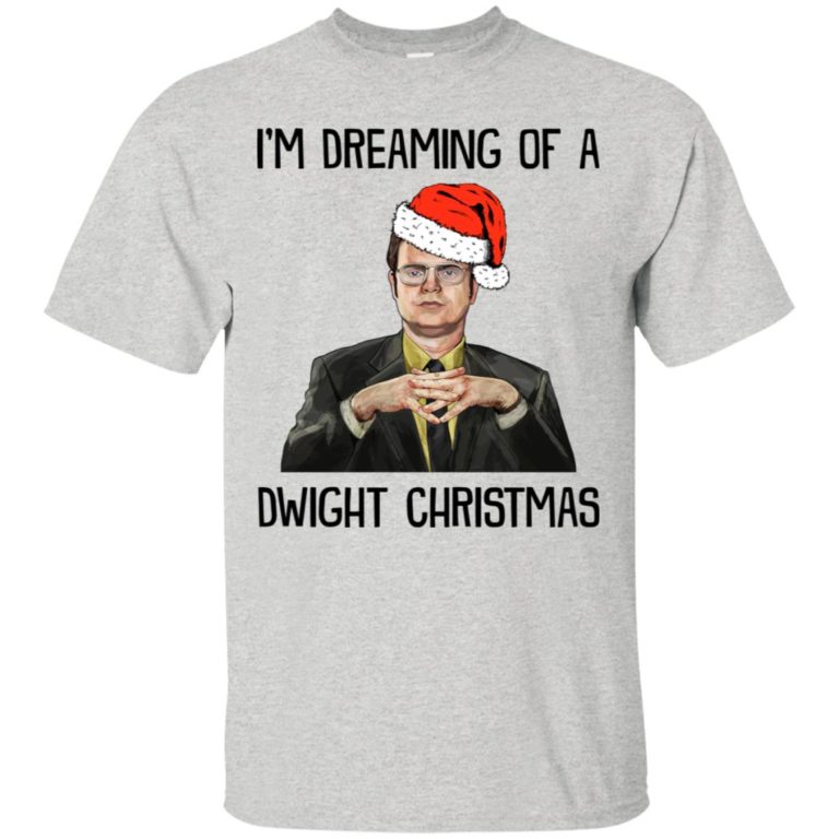 Dwight Schrute I’m Dreaming Of A Dwight Christmas Sweatshirt, Ls, Hoodie