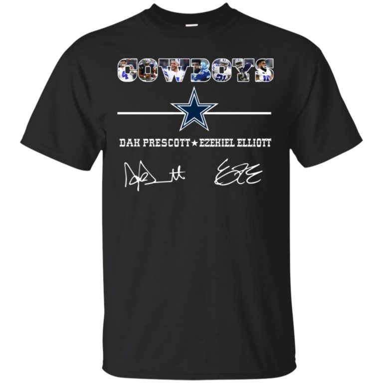 Cowboys – Dak Prescott – Ezekiel Elliott T shirt, Ls, Sweatshirt
