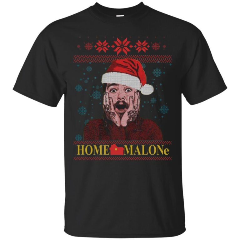 Home Malone Post Malone Christmas Sweatshirt, Ls, Hoodie