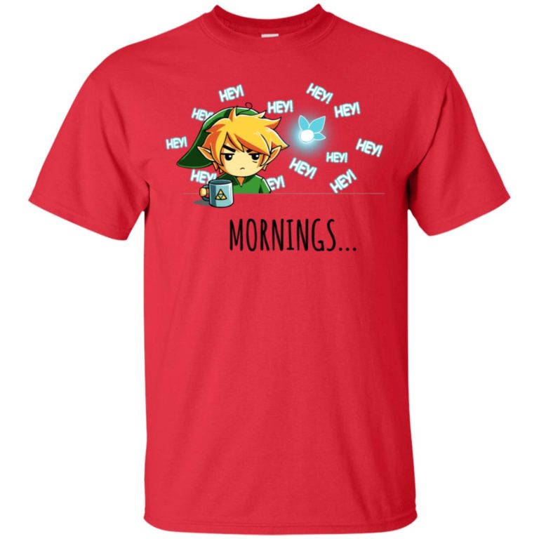Zelda Hey Morning T shirt, Ls, Sweater
