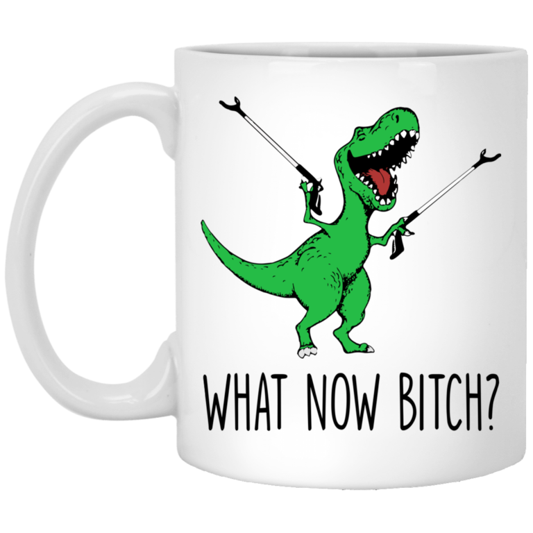 Dinosaurs What Now Bitch Mugs