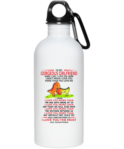 To my gorgeous girlfriend when I say I loove yoy more I don’t mean I love you more than you love me mugs