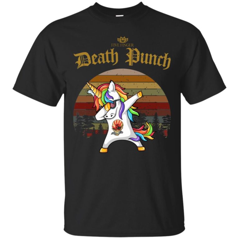 Unicorn dabbing Five finger death punch t shirt, ls, hoodie