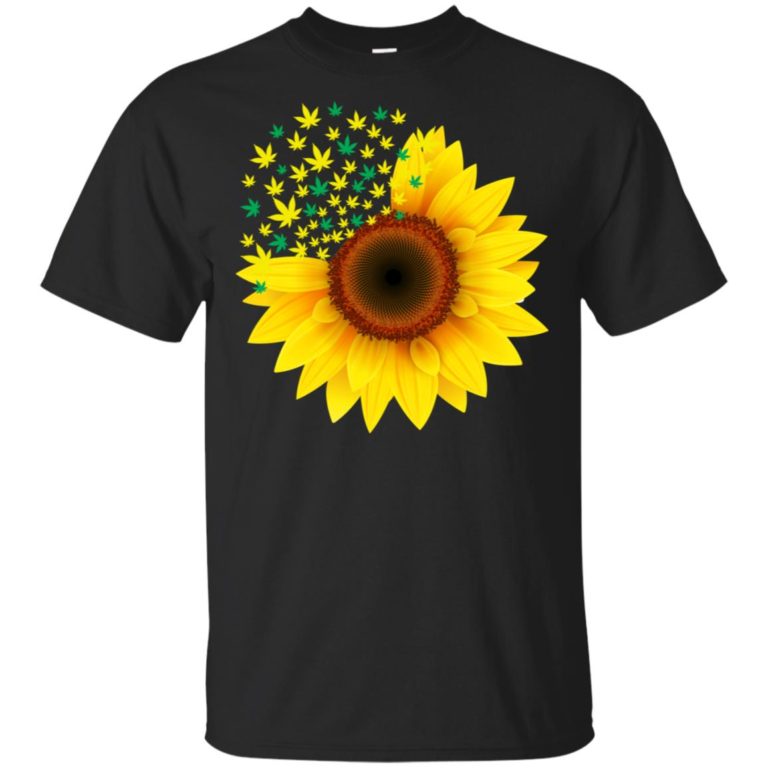 Weed sunflower t shirt, long sleeve, tank