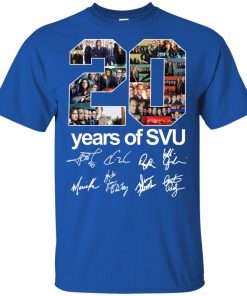 20 years of SVU Law & Order all signatures t shirt, long sleeve 20 years of SVU Law & Order all signatures t shirt, long sleeve