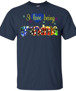 Heart I love being grandma t shirt, ls, tank top