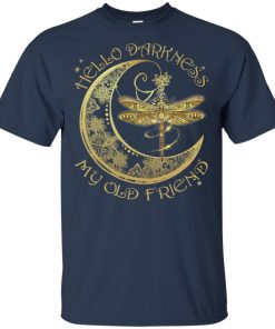 Dragonfly hello darkness my old friend t shirt, tank top, hoodie