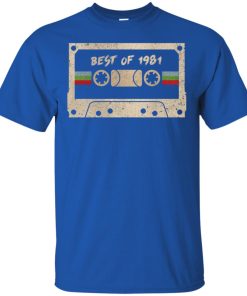 Best of 1981 mixtape cassette shirt