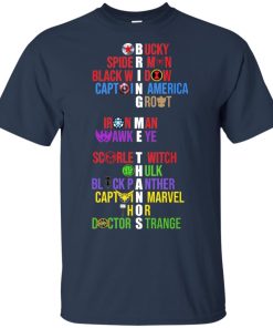 Bring me Thanos Bucky Spiderman Black Widow Captain America Groot t shirt, tank, hoodie