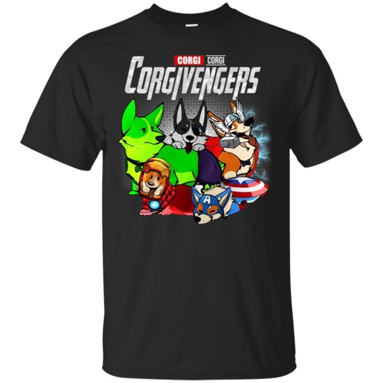 Marvel corgi Corgivengers t shirt, tank, hoodie