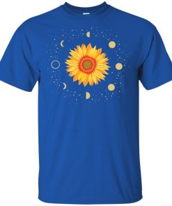 Moon phases sunflower t shirt, tank, hoodie