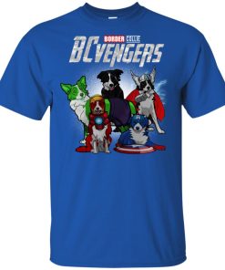 Border collie dog bcvengers avengers endgame shirt