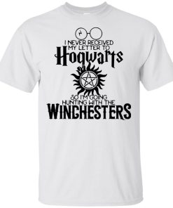 I never received my letter to Hogwarts so I’m going hunting with the Winchesters t shirt, tank, hoodie I never received my letter to Hogwarts so I’m going hunting with the Winchesters t shirt, tank, hoodie