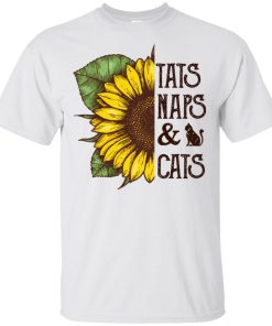 Sunflower tats naps and cats t shirt, tank top, hoodie Sunflower tats naps and cats t shirt, tank top, hoodie