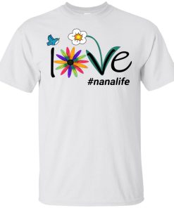 Bird daisy love #nanalife t shirt, tank, hoodie