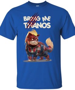 Captain Marvel Cat Goose bring me Thanos shirt