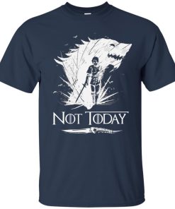 Game of Thrones Arya Stark Catspaw Valyrian steel dagger not today t shirt, tank top, hoodie Game of Thrones Arya Stark Catspaw Valyrian steel dagger not today t shirt, tank top, hoodie