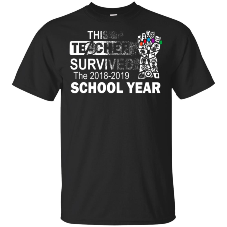 Avengers This teacher survived the 2018-2019 school year shirt