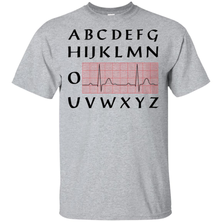PQRST nurse alphabet hoodie, t shirt