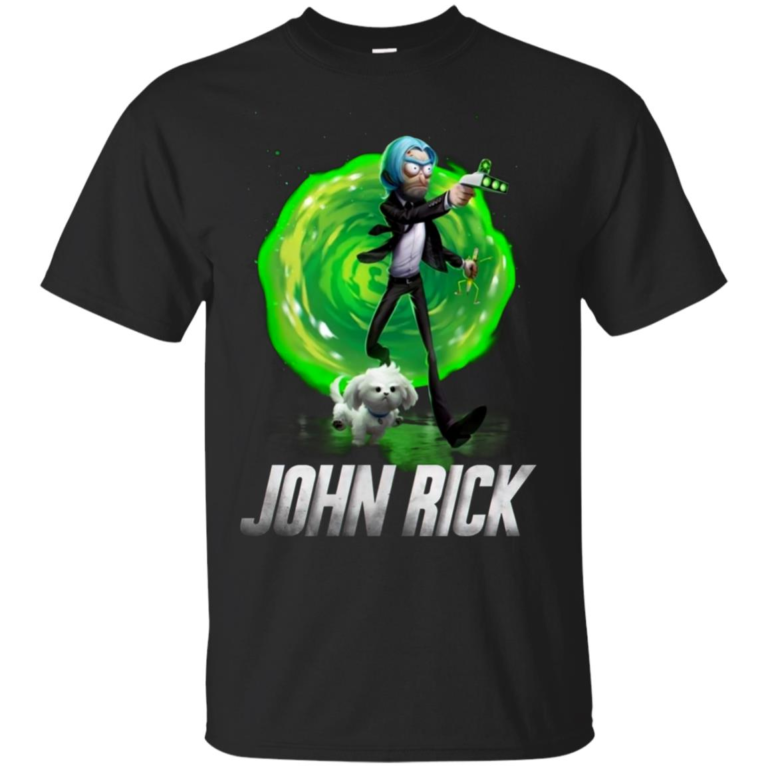 John Rick John Wick Rick And Morty Hoodie, T shirt
