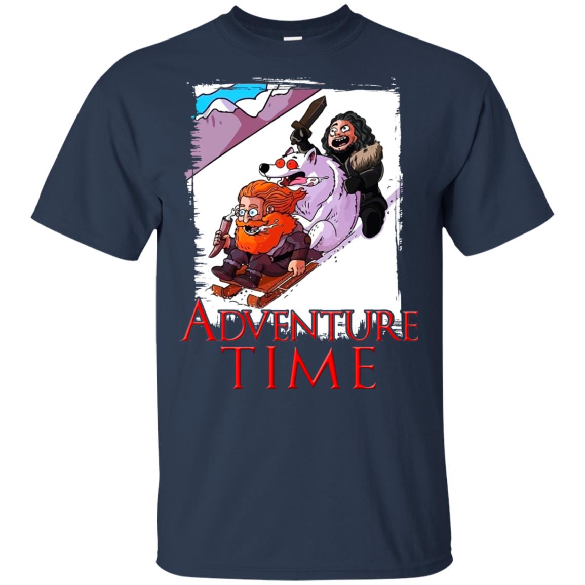 Tormund Ghost And Jon Snow Adventure Time Hoodie T Shirt