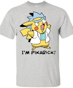 Rick and Morty Fusion Pikachu I’m Pikarick hoodie, t shirt