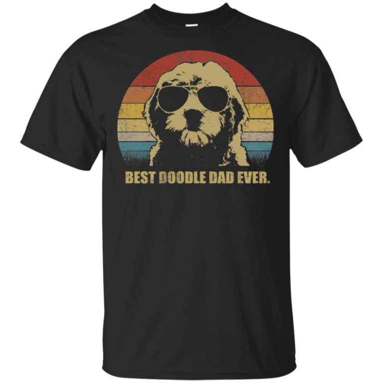 Best doodle dad ever vneck, t shirt