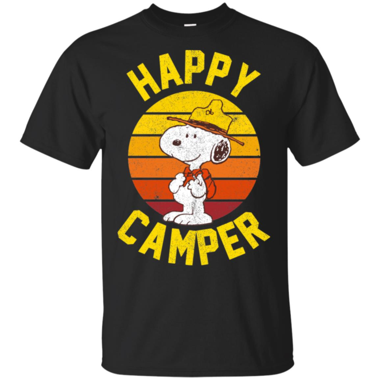 Peanuts Snoopy happy camper hoodie, t shirt