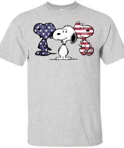Independence day 4th of July Snoopy America flag hoodie, t shirt