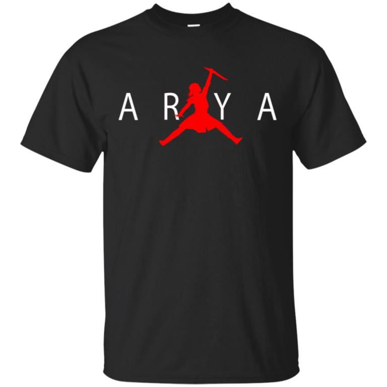 Game of Thrones Jumpman Arya Stark T shirt, Tank top, Hoodie