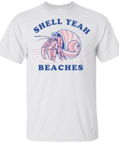 Hermit crab shell yeah beaches t shirt, tank, hoodie