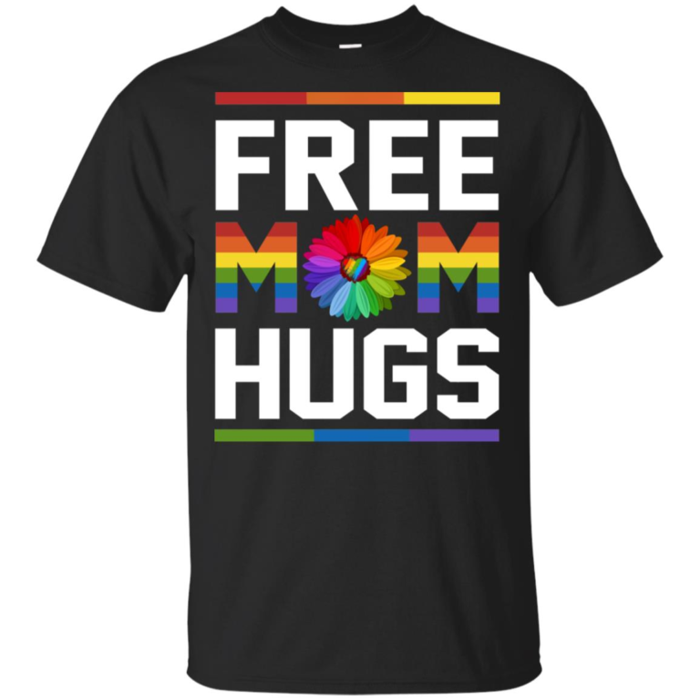 LGBT daisy flower free mom hugs hoodie, t shirt