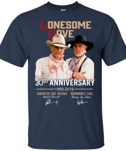 Lonesome Dove 30th anniversary 1989-2019 signatures hoodie, t shirt