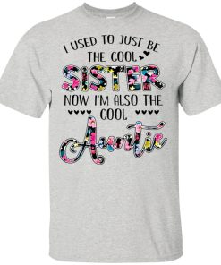 I used to just be the cool sister now I’m also the cool auntie hoodie, t shirt