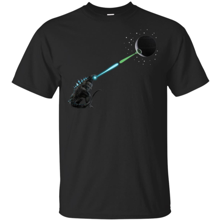 Godzilla vs Death Star hoodie, t shirt