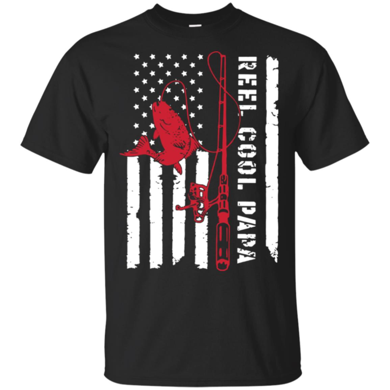 Fishing – Reel cool papa vneck, t shirt